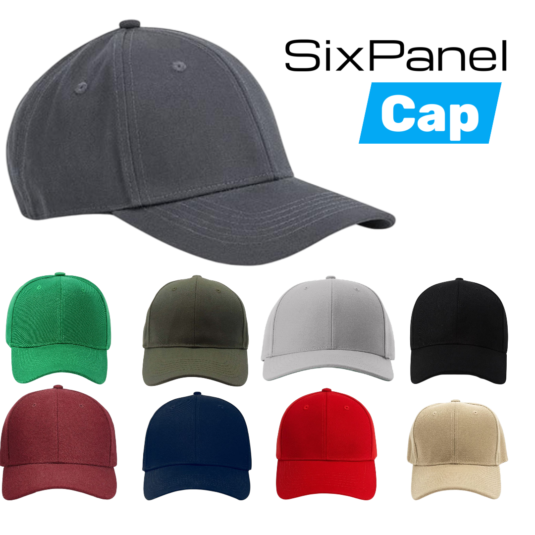 Classic Six Panel Cap / Baseball Cap - Apparel
